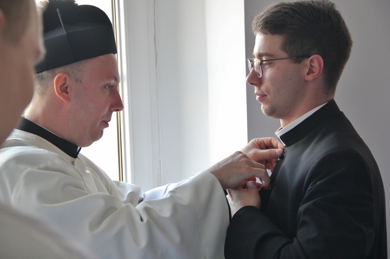 Obłóczyny w śląskim seminarium
