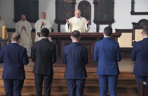 Obłóczyny w śląskim seminarium