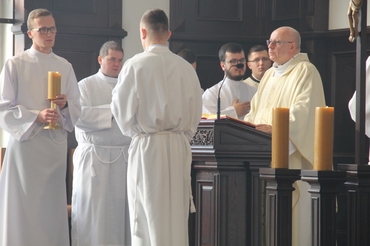 Obłóczyny w śląskim seminarium