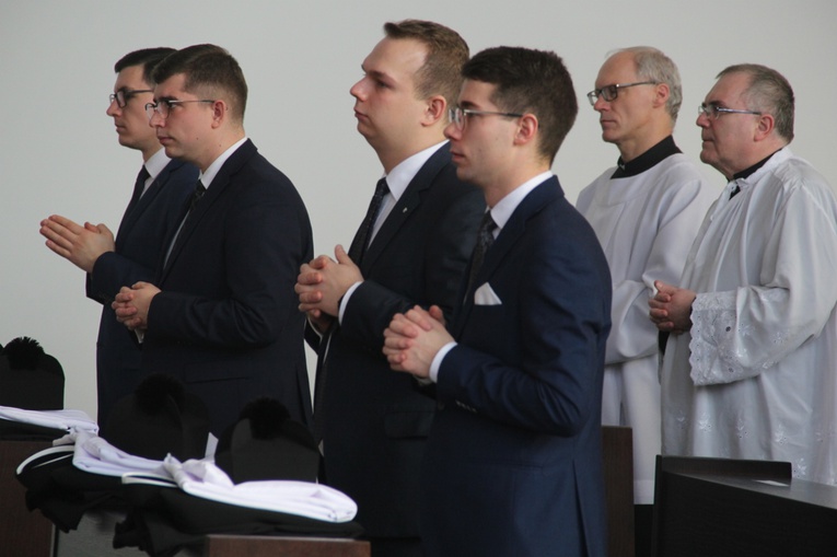 Obłóczyny w śląskim seminarium
