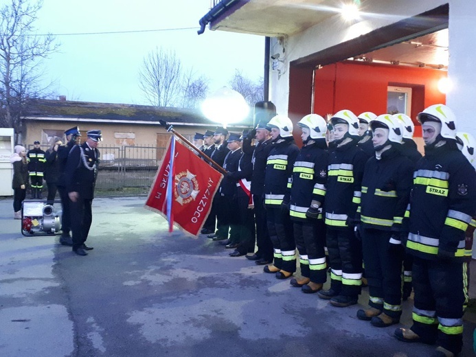 Nowy sprzęt dla OSP Gorzyczany 