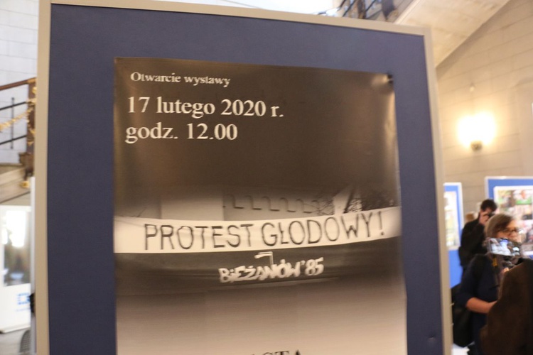 Wystawa "Protest głodowy - Bieżanów 1985"