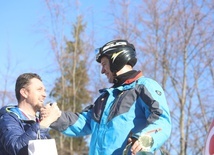 Ks. Marcin Mieszczuk na 23. Mistrzostwach Polski Księży i Kleryków w Narciarstwie Alpejskim