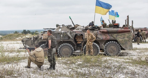 Ukraina: Trwają ciężkie walki, są straty wśród ukraińskich żołnierzy