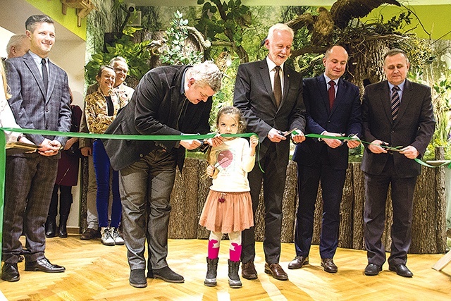 Otwarcia dokonali obecny prezydent Dariusz Bożek i były prezydent Norbert Mastalerz.