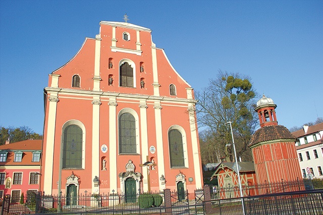 ▲	To jedna z niewielu barokowych świątyń w Gdańsku, zachowanych w oryginalnym stanie.