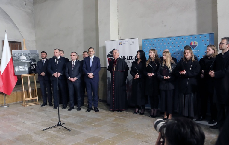 Podpisanie umowy w sprawie Panteonu Górnośląskiego.