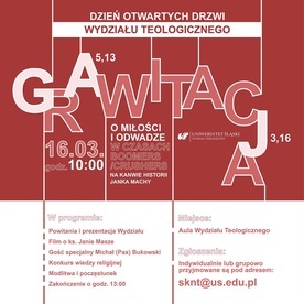 Dzień Otwartych Drzwi Wydziału Teologicznego UŚ, Katowice, 16 marca