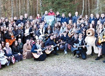 Uczestnicy i ich opiekunowie.