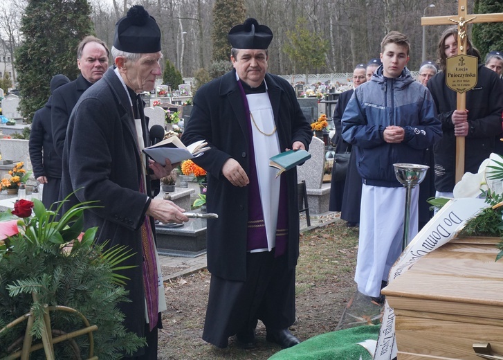 Pogrzeb śp. Łucji Pnioczyńskiej