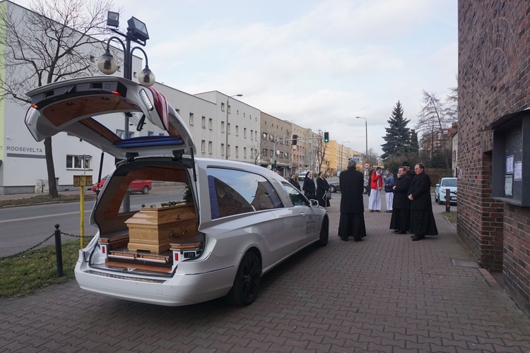 Pogrzeb śp. Łucji Pnioczyńskiej