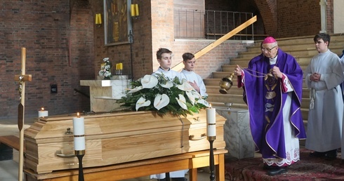 Pogrzeb wieloletniej przełożonej świeckiego instytutu szensztackiego 