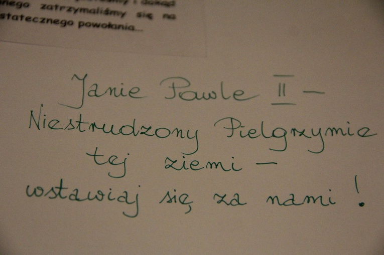 Dąbrowa Tarnowska. Peregrynacja relikwii św. Jana Pawła II