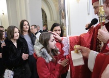 Bierzmowanie w Borzęcinie Górnym