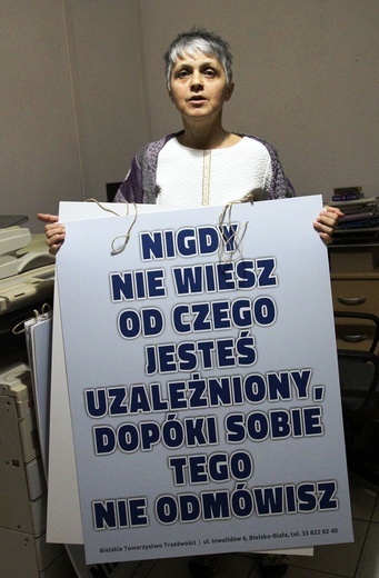 Bp Piotr Greger w Bielskim Towarzystwie Trzeźwości