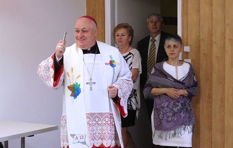 Bp Piotr Greger w Bielskim Towarzystwie Trzeźwości