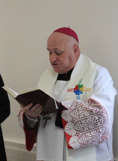 Bp Piotr Greger w Bielskim Towarzystwie Trzeźwości
