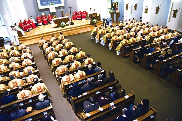 Msza św. inaugurująca obrady synodalne.