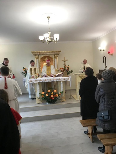 Poświęcenie kaplicy na Osiedlu XX-lecia w Ząbkowicach Śląskich