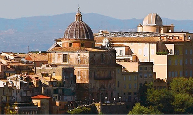 Obserwatorium w Castel Gandolfo, w którym pracował o. George Coyne.