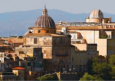 Obserwatorium w Castel Gandolfo, w którym pracował o. George Coyne.