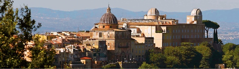 Obserwatorium w Castel Gandolfo, w którym pracował o. George Coyne.