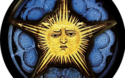 „Słońce” z kościoła Bożego Ciała  w Bieczu.