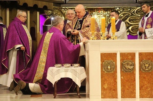 Środa Popielcowa w katedrze św. Mikołaja w Bielsku-Białej