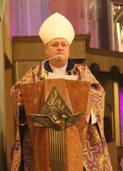 Środa Popielcowa w katedrze św. Mikołaja w Bielsku-Białej