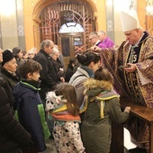 Środa Popielcowa w katedrze św. Mikołaja.