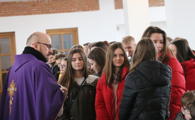 Rekolekcje szkolne u Matki Odkupiciela