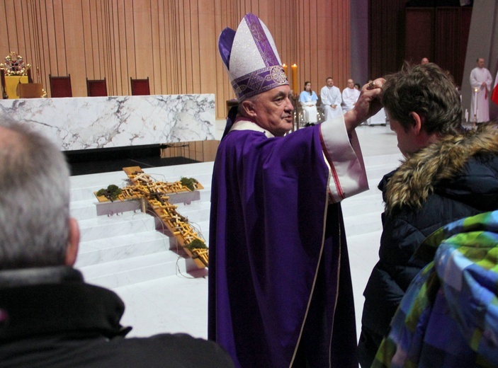 Środa Popielcowa w Świątyni Opatrzności Bożej