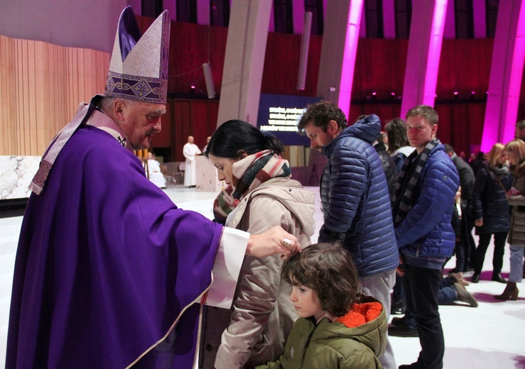 Środa Popielcowa w Świątyni Opatrzności Bożej