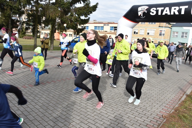 Przasnysz. Bieg "Wilczym Tropem"