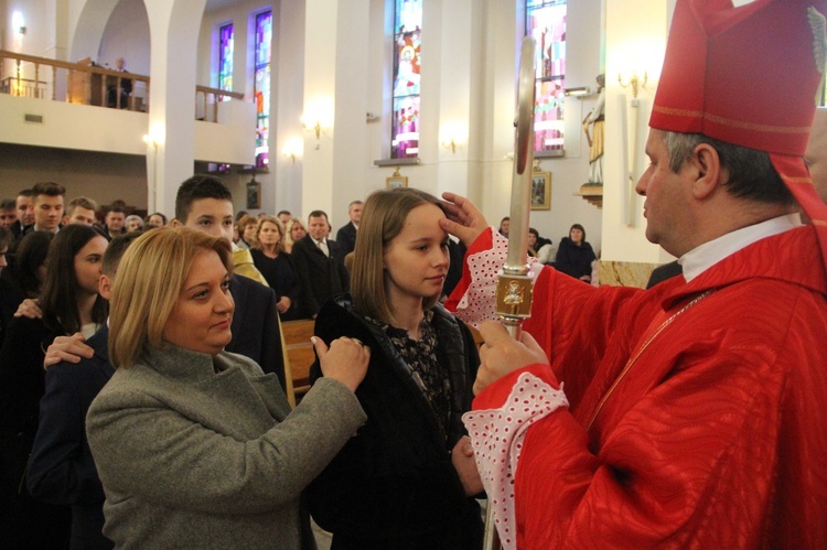 Łąkta Górna. Bierzmowanie 2020