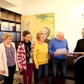 Erygowanie Parafialnego Zespołu Caritas w Mściwie.