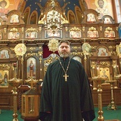▲	Prawosławny duchowny zaprasza do odwiedzania świątyni św. Mikołaja w wielkopostne środy.