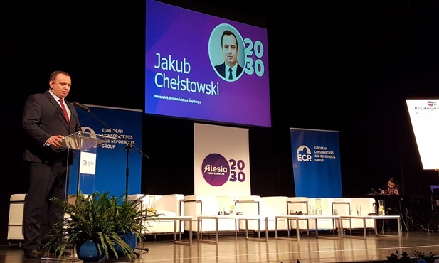 Ruda Śląska. Podpisanie Rezolucji Śląskiej. "Węgiel nie jest szkodliwy"