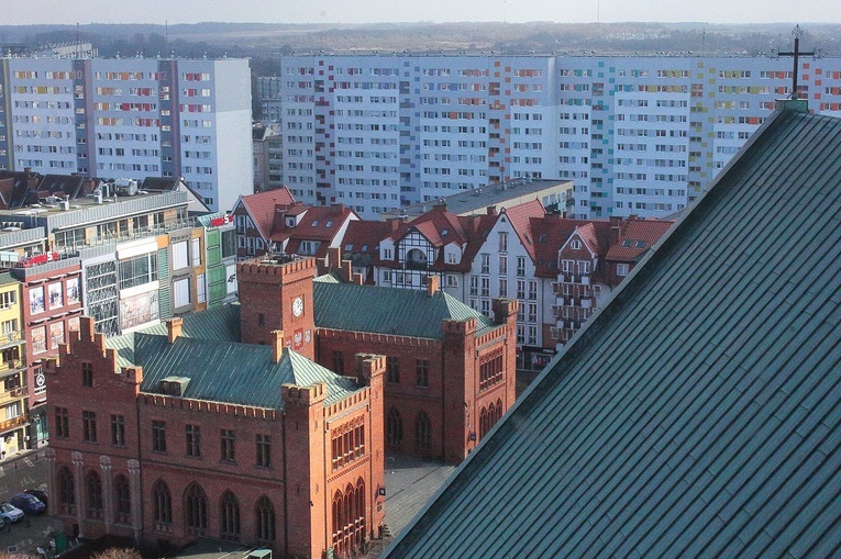 Makieta portu i fortyfikacji Kołobrzegu w Muzeum Diecezjalnym