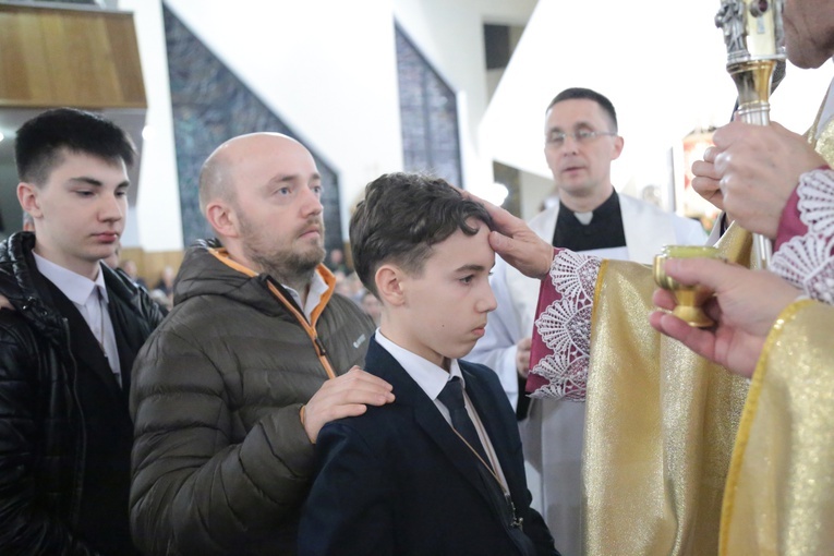 Bierzmowanie w par. Miłosierdzia Bożego