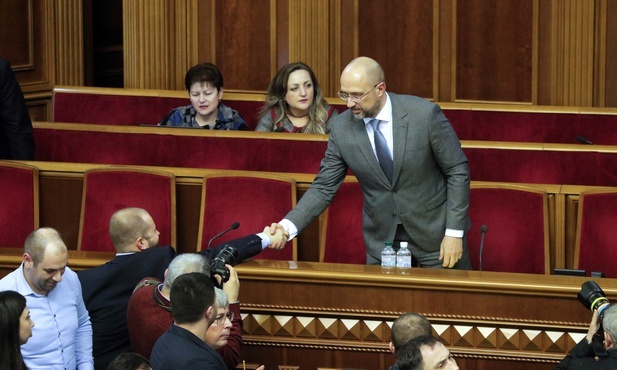 Parlament Ukrainy dokonał zmiany na stanowisku premiera