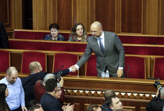 Parlament Ukrainy dokonał zmiany na stanowisku premiera