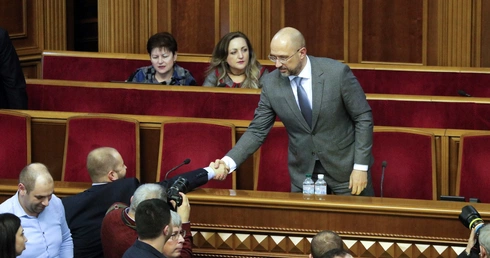 Parlament Ukrainy dokonał zmiany na stanowisku premiera