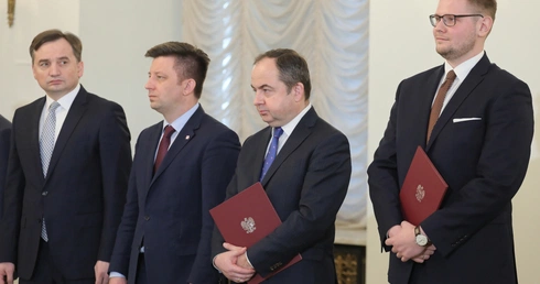 Konrad Szymański powołany na ministra ds UE, a Michał Woś na ministra środowiska