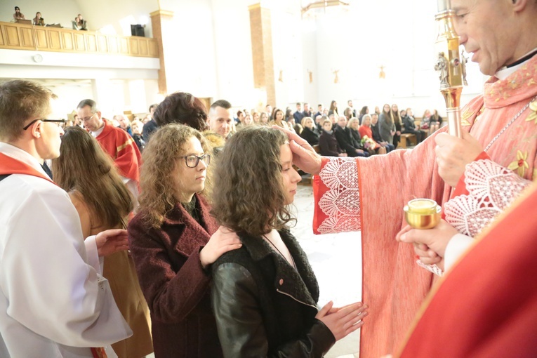 Bierzmowanie w Rzuchowej