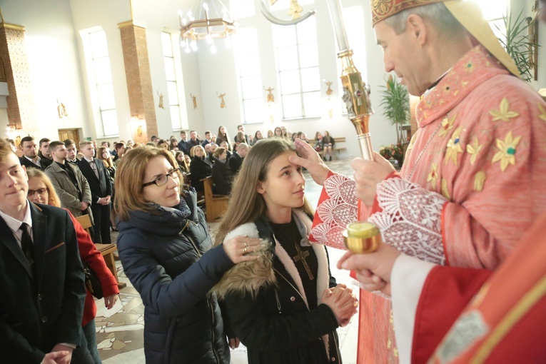 Bierzmowanie w Rzuchowej