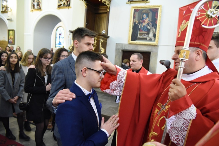 Bierzmowanie w Żegocinie