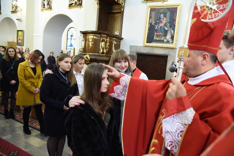 Bierzmowanie w Żegocinie