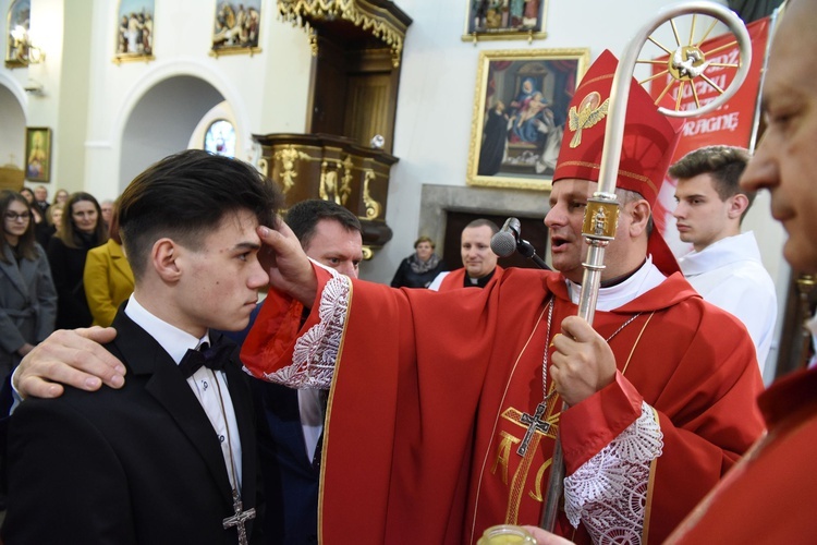 Bierzmowanie w Żegocinie