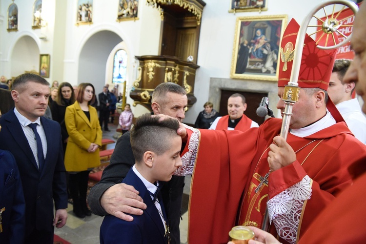 Bierzmowanie w Żegocinie